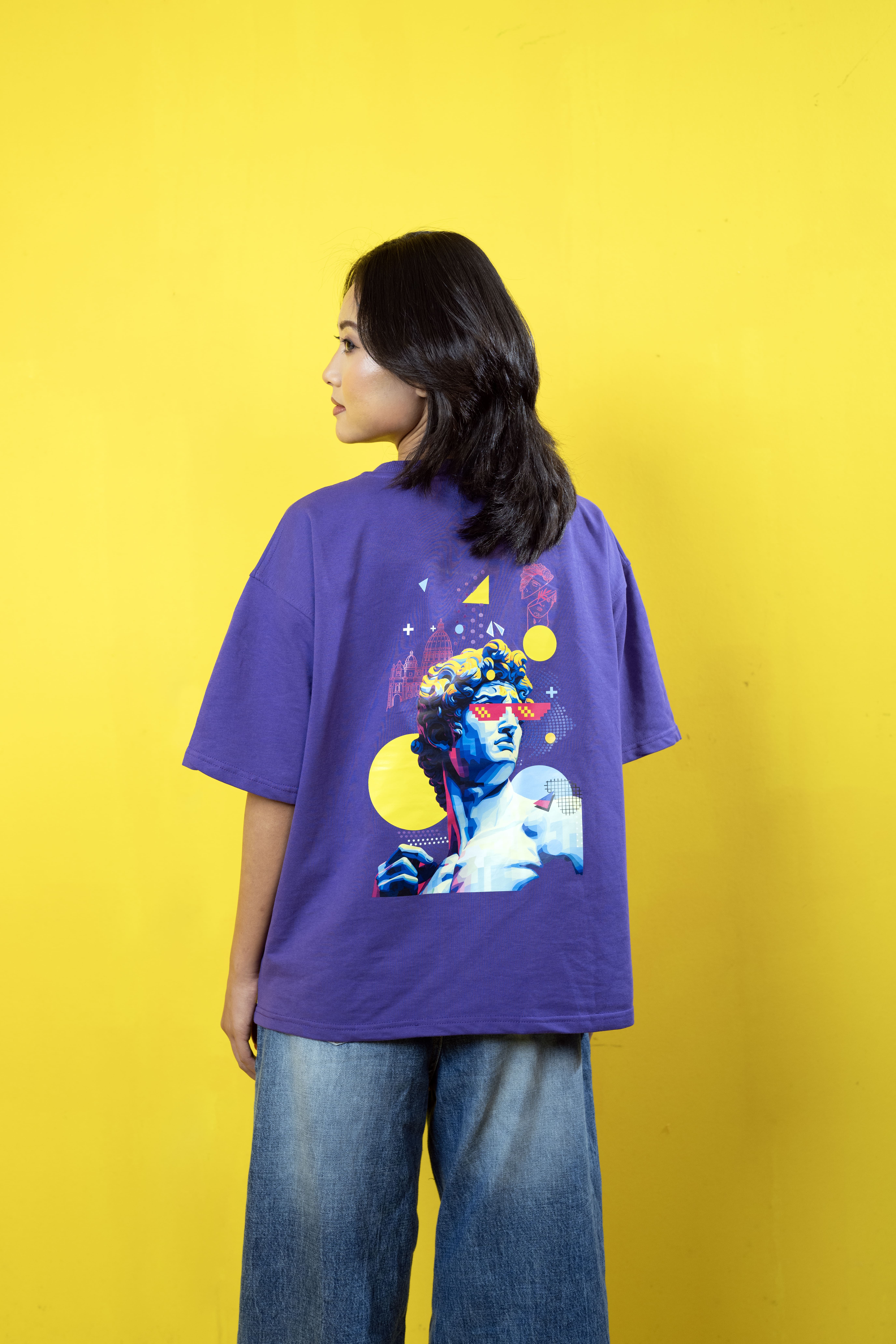 Greek Renaissance Oversized Tee view 3