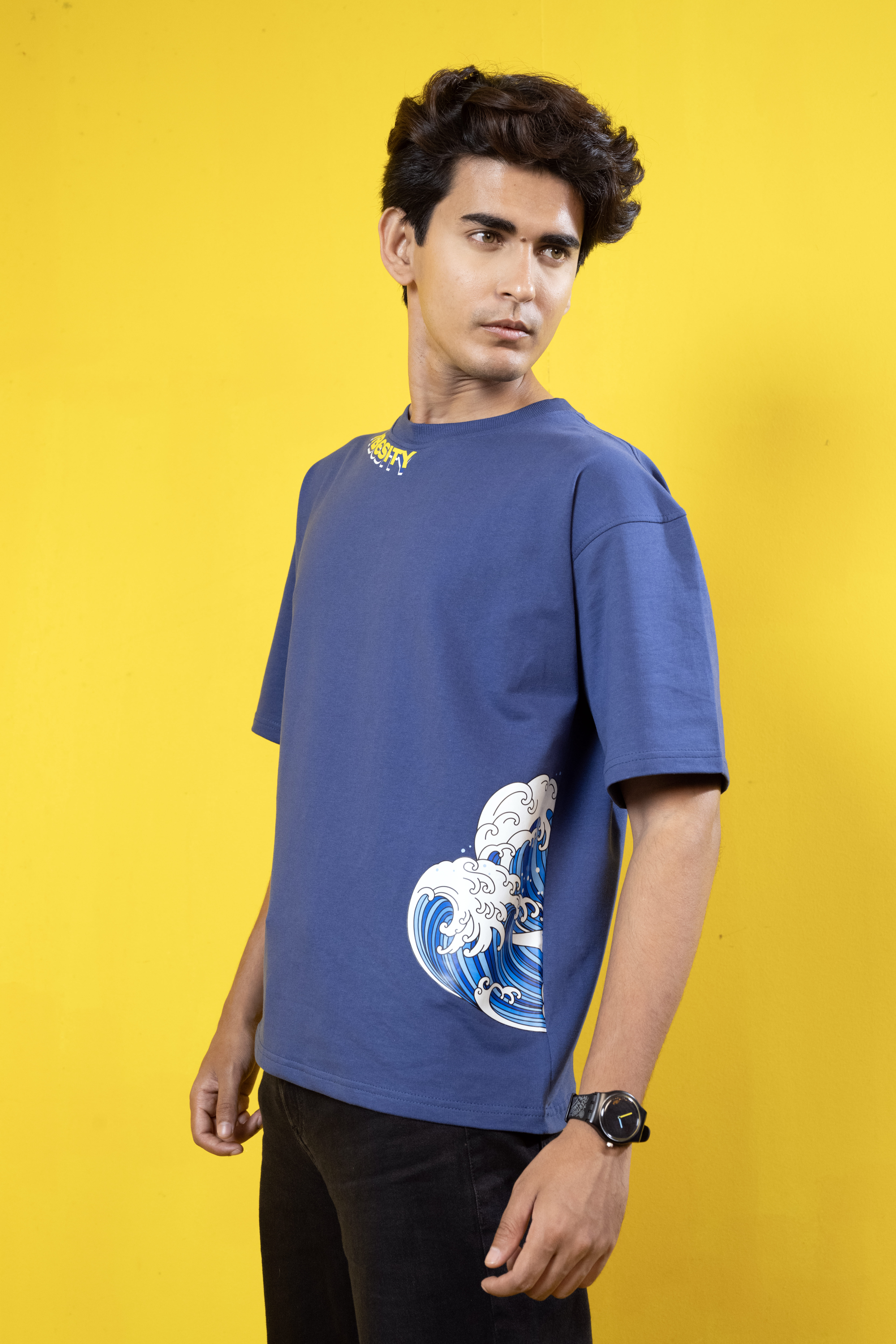 Kagawa Wave Oversized Tee view 2