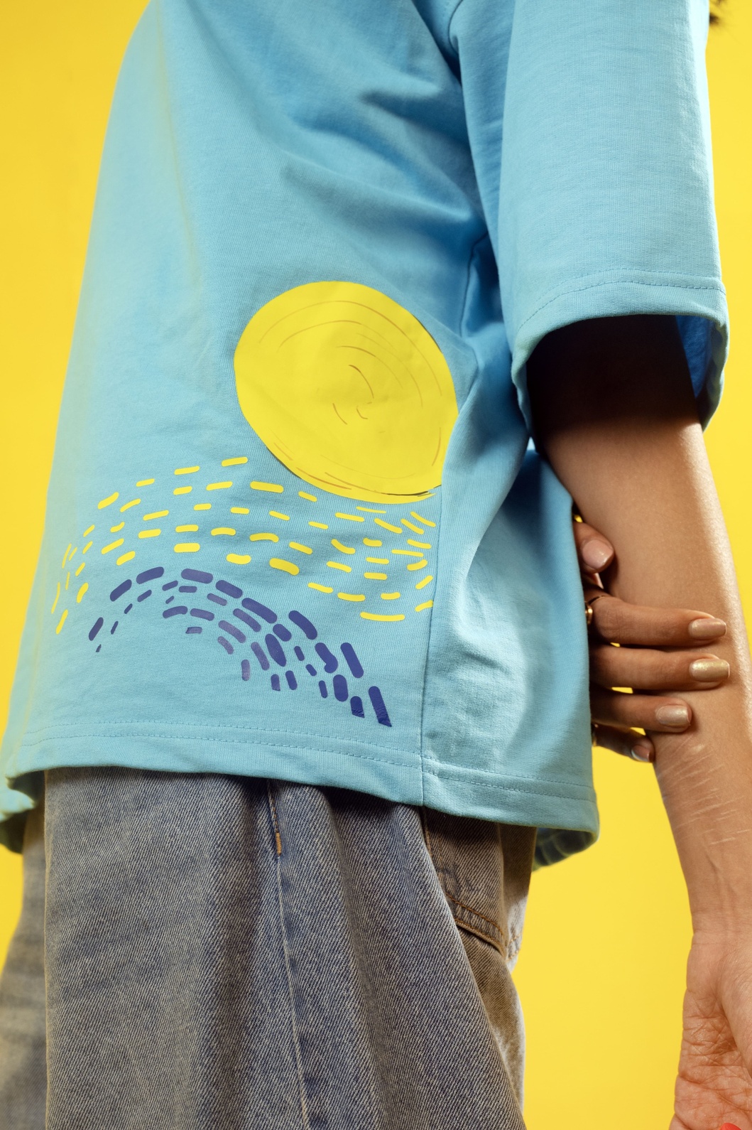 van-gogh-oversized-tee view 2