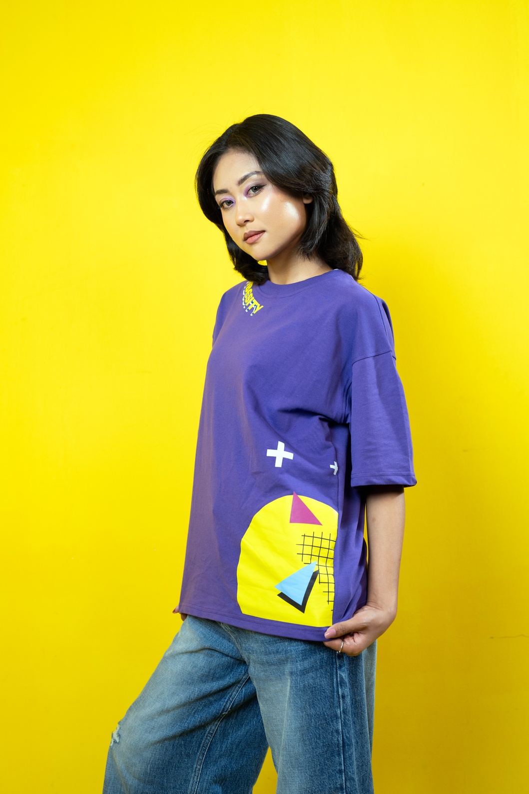 Greek Renaissance Oversized Tee view 3