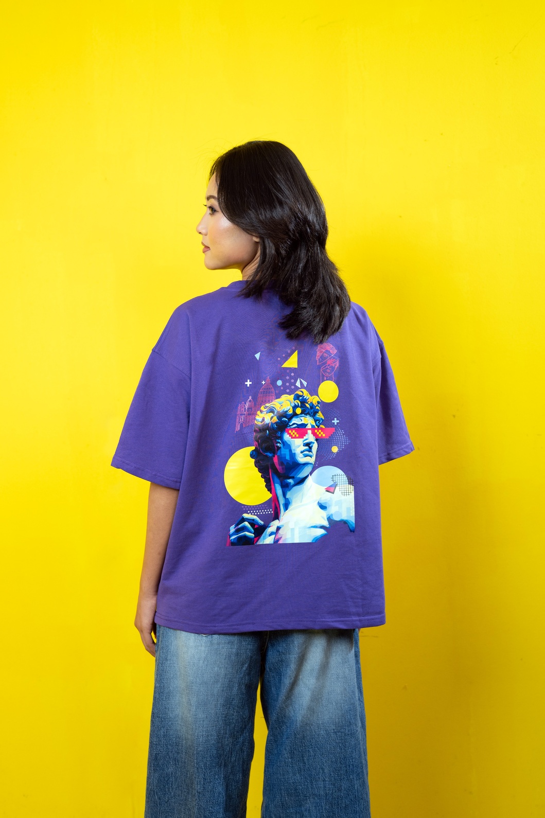 Greek Renaissance Oversized Tee view 2