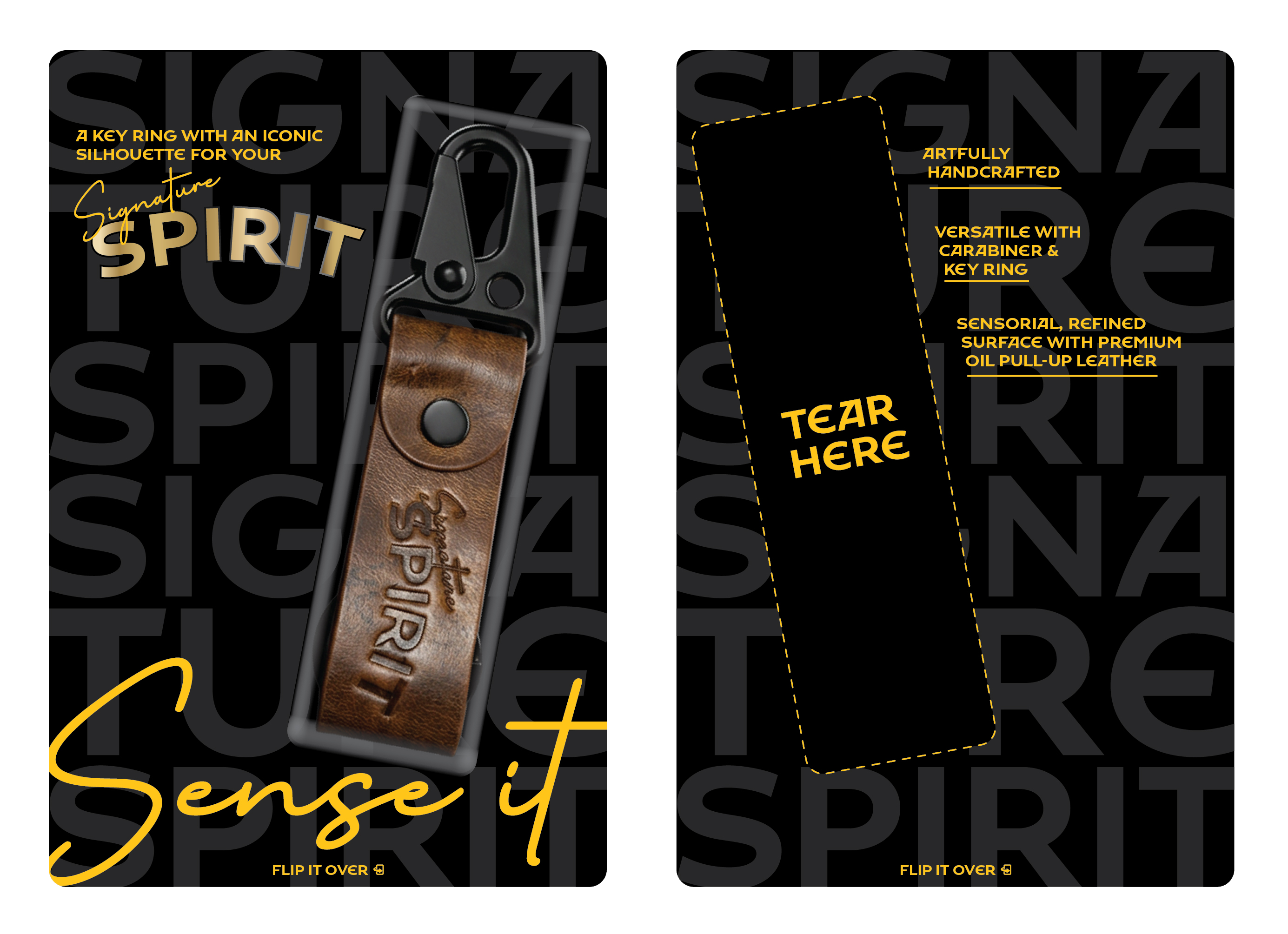 Signature Key Ring & Carabiner view 2