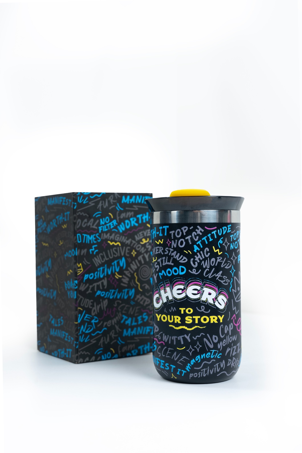 Let's Vibe Tumbler : Cheers to your story view 3